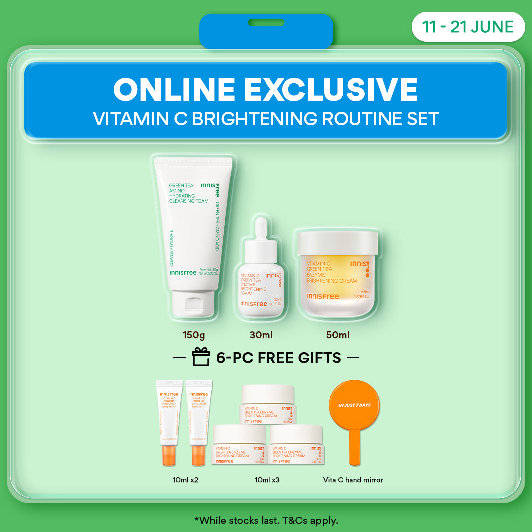 Vitamin C Brightening & Hydrating Skincare Routine