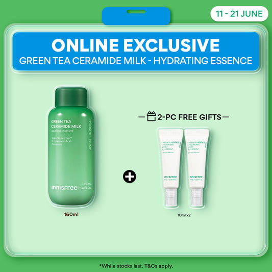 Green Tea Ceramide Milk - Hydrating Essence
