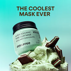 (LIMITED EDITION) INNISFREE Super Volcanic Pore Clay Mask 100ml (Cool Mint Chocolate)