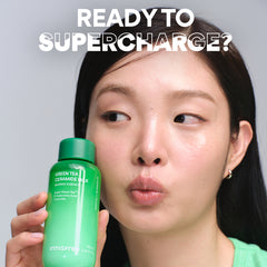 [COMING SOON] INNISFREE Supercharged Green Tea Ceramide Milk Set - 3PCS Skincare for Deep Hydration, Moisture