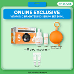 [LIMITED EDITION] Vitamin C Brightening Serum Set - Dark Spot care for Dull skin & Sensitive skin