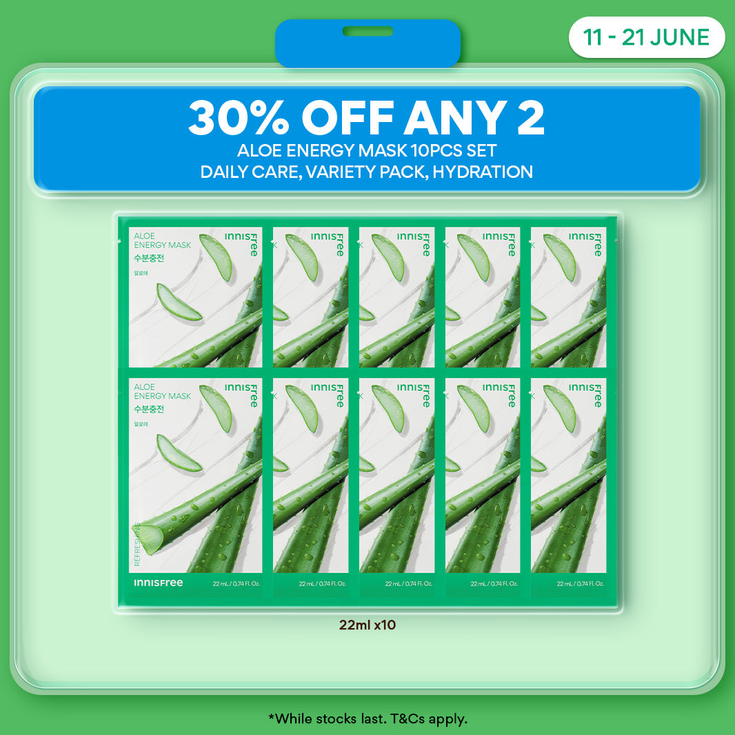 Aloe Energy Mask 22ml x 10pcs