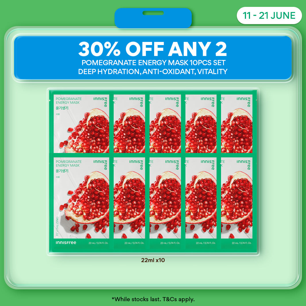 Pomegranate Energy Mask 22ml x 10pcs