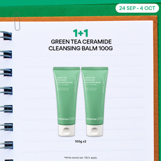 [1+1] Green Tea Ceramide Cleansing Balm 100g