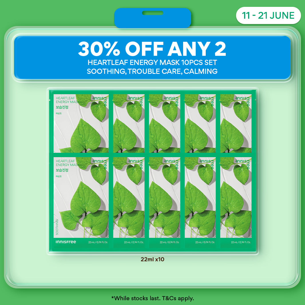 Heartleaf Energy Mask 22ml x 10pcs