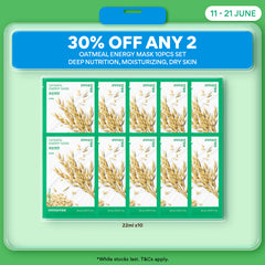 Oatmeal Energy Mask 22ml x 10pcs