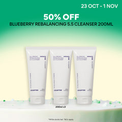 [50% OFF] Blueberry Rebalancing 5.5 Cleanser 200ml - Facial Cleanser for Oil Moisture Balance