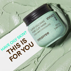 (LIMITED EDITION) INNISFREE Super Volcanic Pore Clay Mask 100ml (Cool Mint Chocolate)