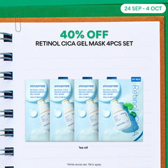 Gel Mask 4PCS Set with Hydrating Ampoule for Brightening / Soothing / Firming