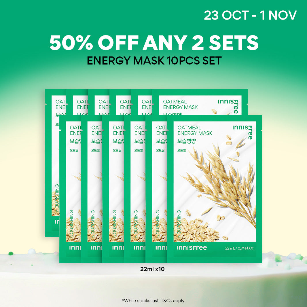 Oatmeal Energy Mask 22ml x 10pcs