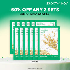 Oatmeal Energy Mask 22ml x 10pcs