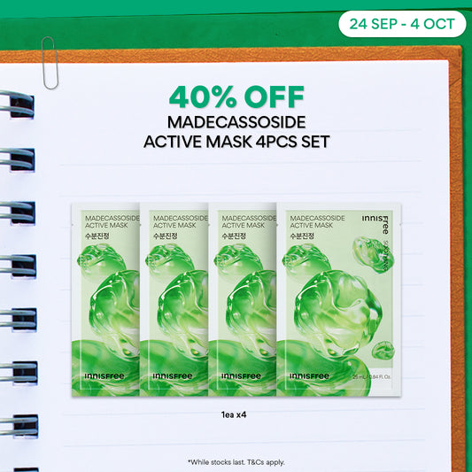 Madecassoside Active Mask Set x 4 Sheets