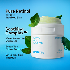 (NEW) INNISFREE Retinol Cica Repair Pad 60ea