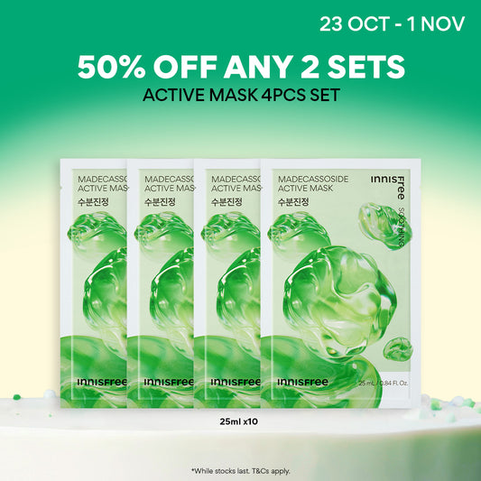 Madecassoside Active Mask Set x 4 Sheets