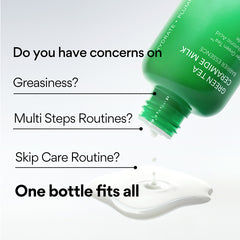 [COMING SOON] INNISFREE Supercharged Green Tea Ceramide Milk Set - 3PCS Skincare for Deep Hydration, Moisture
