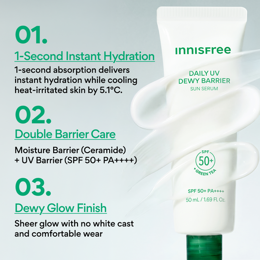 [INNISFREE Official] Daily UV Dewy Barrier Sun Serum 50ml
