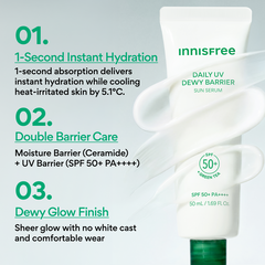 Daily UV Dewy Barrier Sun Serum 50ml