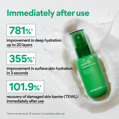 Green Tea Ceramide Mist 90ml - Hydration, Soothing and Glow—24 Hours a day