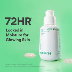 [INNISFREE x TOY STORY] Green Tea Seed Hyaluronic Serum Set + FREE Alien Mirror - Limited Edition