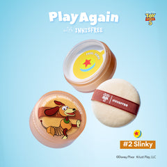 [INNISFREE x TOY STORY] No Sebum Mineral Powder 5g - Limited Edition, Choose from 3 designs (Alien / Bo Peep / Slinky)