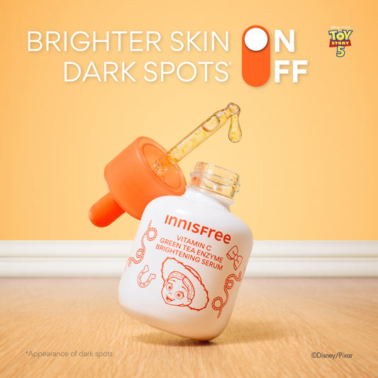 [INNISFREE x TOY STORY] Vitamin C Brightening Serum Set + FREE Jessie Pouch - Limited Edition, Dark Spot care