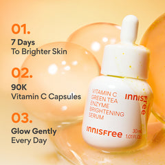 [INNISFREE x TOY STORY] Vitamin C Brightening Serum Set + FREE Jessie Pouch - Limited Edition, Dark Spot care