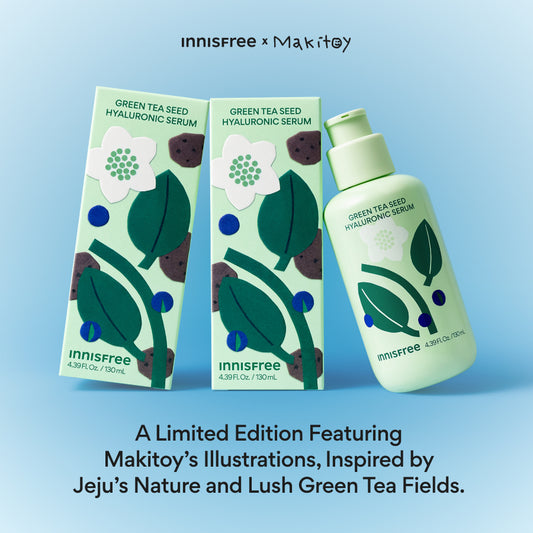[LIMITED EDITION] INNISFREE x Makitoy Green Tea Seed Hyaluronic Serum 130ml