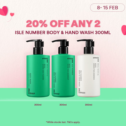Isle Number Body & Hand Wash 300ml