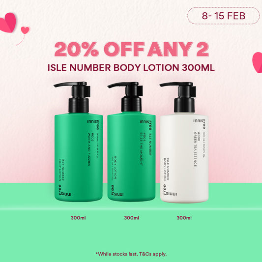 Isle Number Body Lotion 300ml