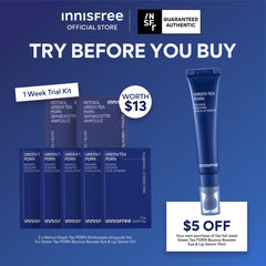 [1-28 FEB: SAMPLING EVENT] Retinol Green Tea PDRN Bounce Booster Eye & Lip Serum Trial Kit