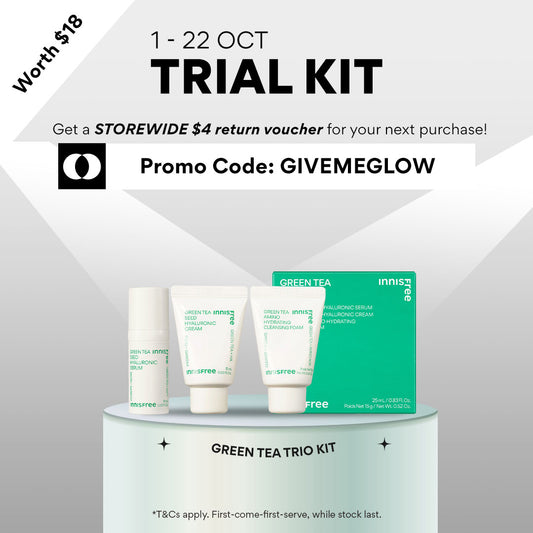[TRY BEFORE YOU BUY] Green Tea Trio Kit